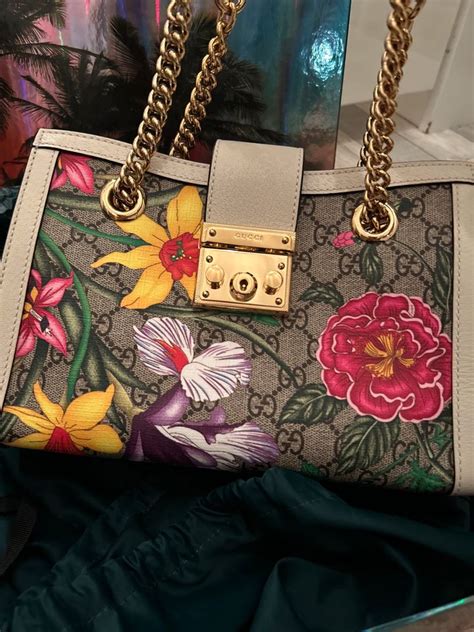 gucci tasche blumen